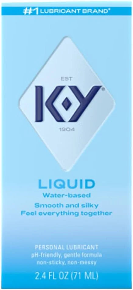 K-Y Lubricant - liquid Water based - 2.4 Oz