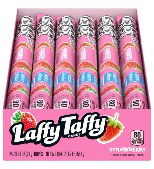 Laffy Taffy Ropes Strawberry 24 Count