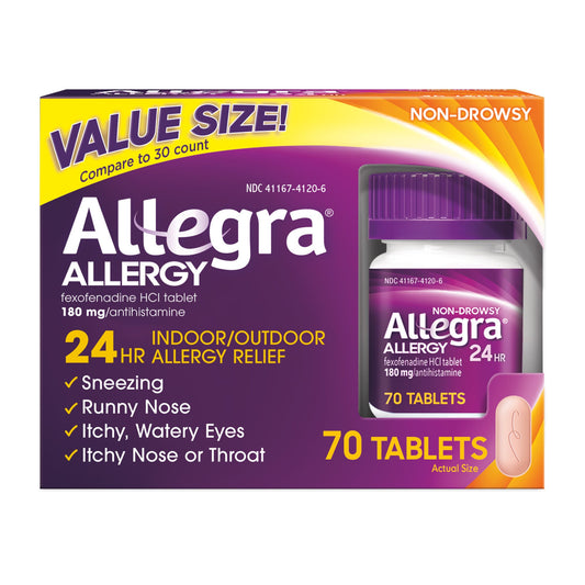 Allegra - Tablets - 70 Ct