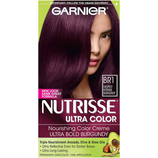 Garnier Hair Color - Nutrisse Hair Color - Deepest Intense Burgundy