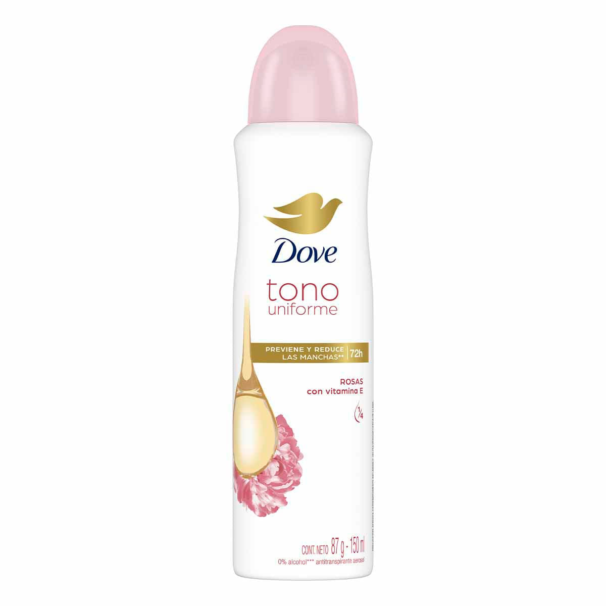Dove Deodorant Spray - Rosas Vitamin E - 150 Ml