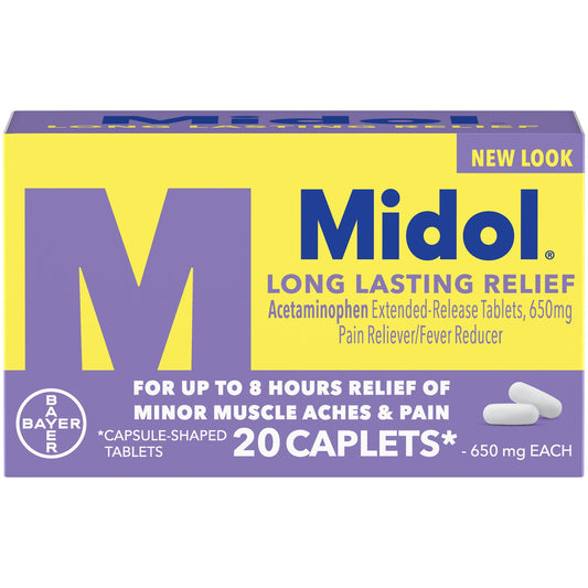Midol - Long Lasting Relief 20 Caplets