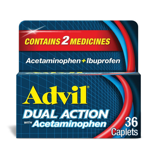 Advil - Caplets - Dual Action Back Pain - 36 Ct
