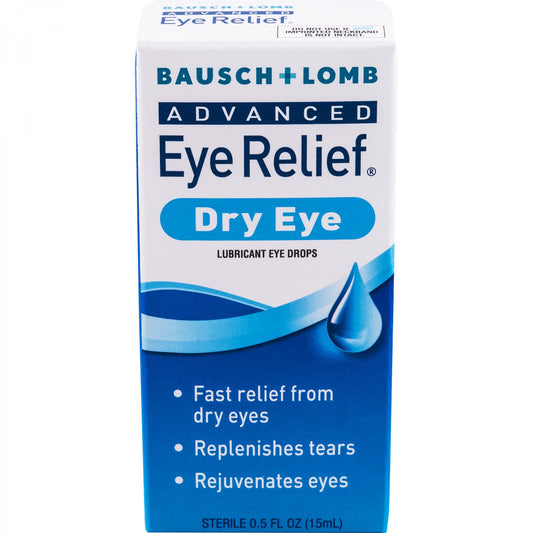 Bausch & Lomb - Eye Drops - Dry Eye Relief - 0.5 Floz