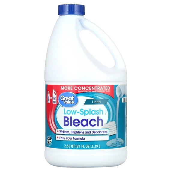 Great Value - Bleach - Linen Scent - 81 Floz