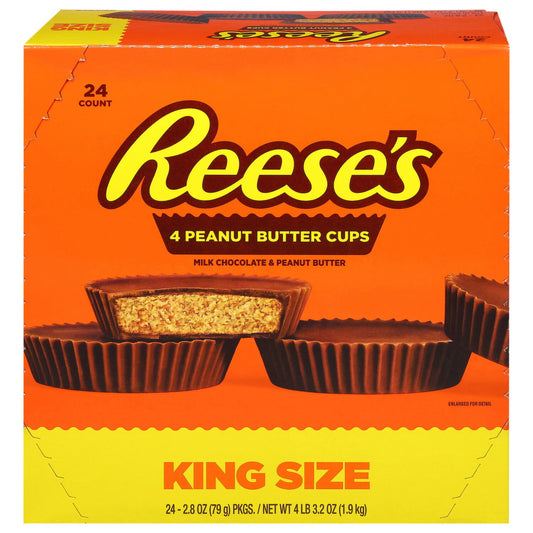 Reese's Peanut Butter Cups King Size 24 Count