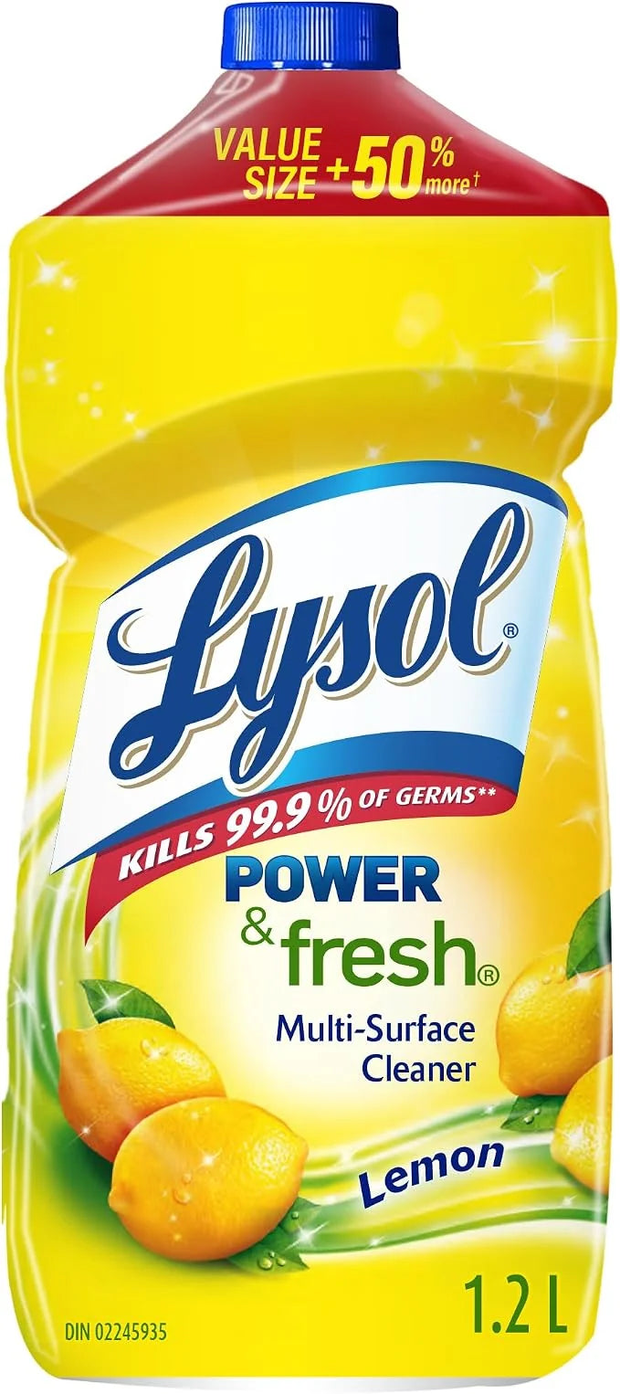 Lysol - Multi Surface Cleaner - Lemon - 1.2 L
