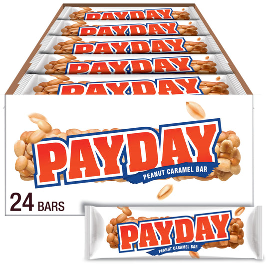 PayDay Peanut Caramel 24 Count