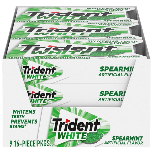 Trident - White Spearmint - 18 / 9 ct