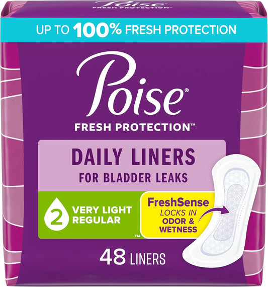 Poise - Liners - 48 Ct - Size 2