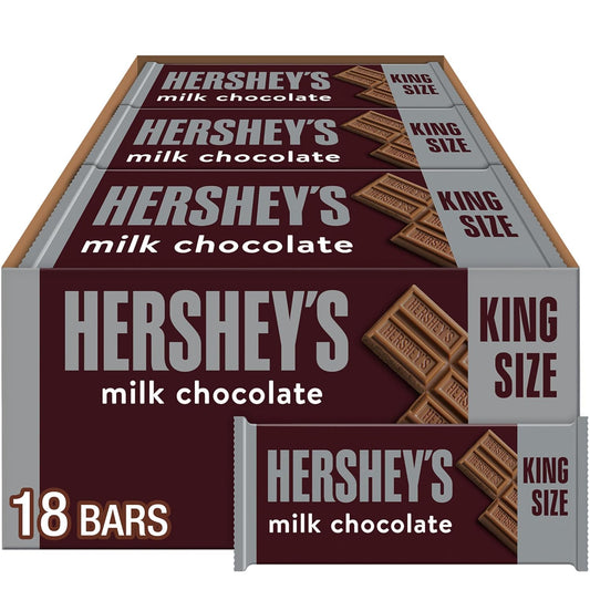 Hershey Milk chocolate (King Size) 18 Count