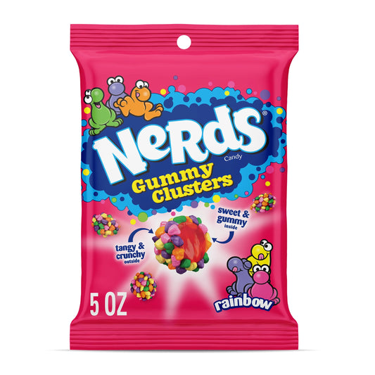Nerds Gummy Clusters Rainbow 5 oz