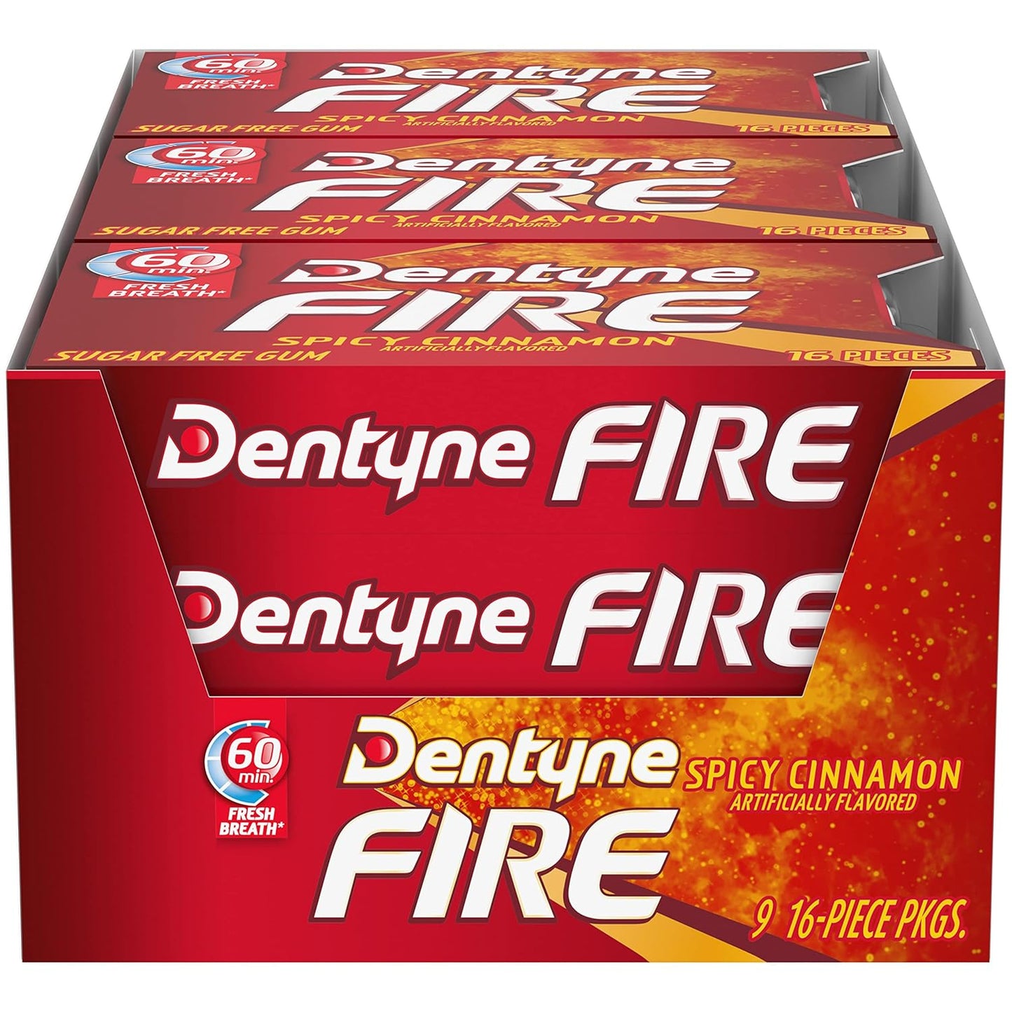 Dentyne Ice Cinnamon - 16 pieces 9 Count
