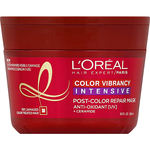 Loreal Hair Mask - Elvive Color Vibrancy - Repair And Protect Balm - 8.5 Fl Oz.