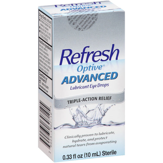 Refresh Eye Drops - Optive Advance .33Oz