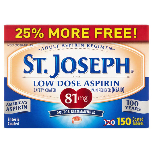St. Joseph Aspirin - 81Mg 120 Micro Tab