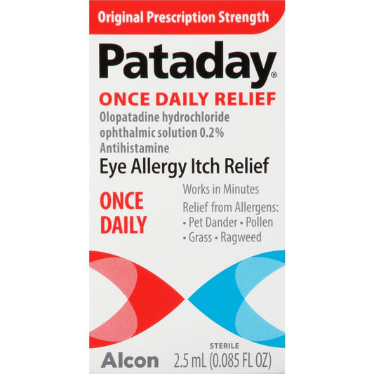 Pataday Allergy - Eye Allergy Itch Relief 2.5 Ml Once Daily ..(0.085Fl Oz)