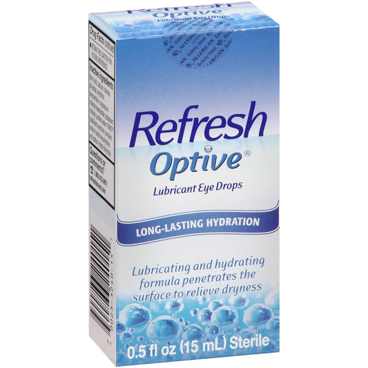 Refresh Eye Drops - Optive - 0.5 Floz