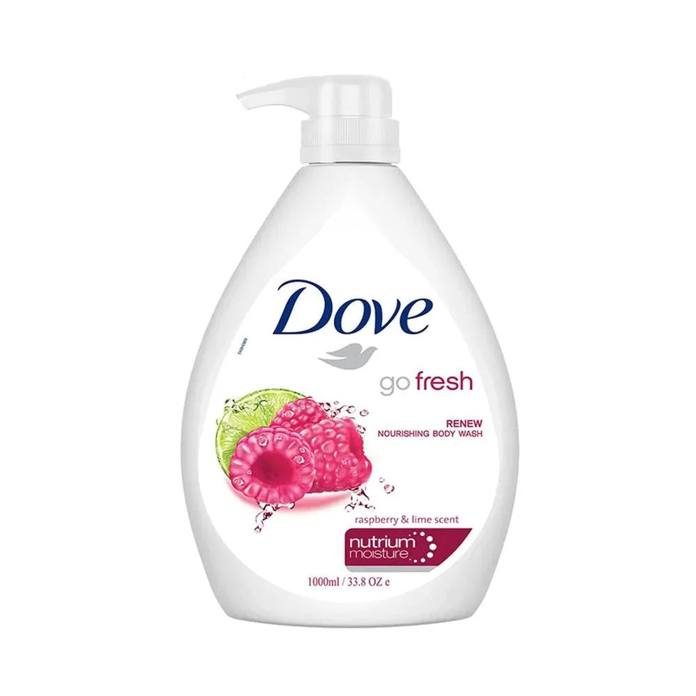 Dove Body Wash - Raspberry \u0026 Lime - 1L
