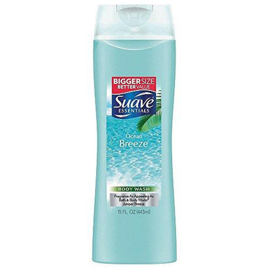 Suave Body Wash - Ocean Breeze - 15 Floz