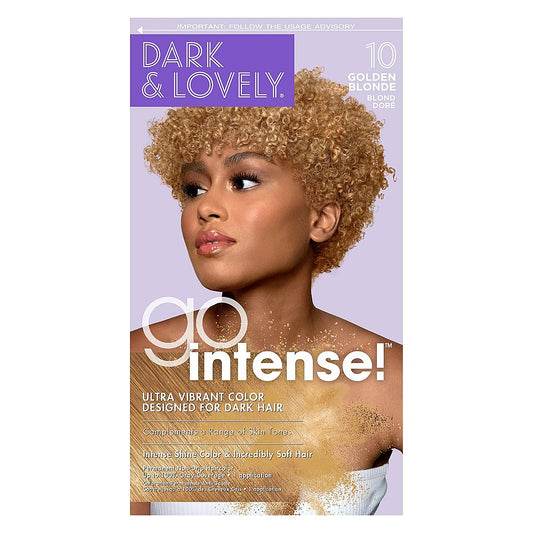 Dark & Lovely - Haircolor - Go Intense - #10 Golden Blonde