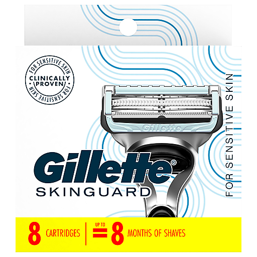 Gillette Blade Refill - Skinguard - 8 Cartridges