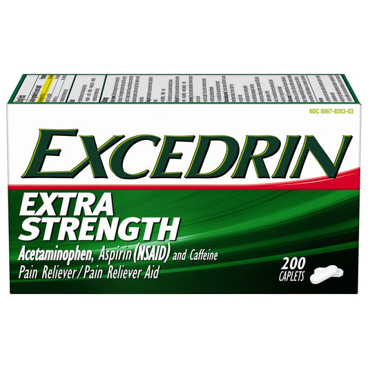 Excedrin - Pain Reliever - Extra Strength Headache - 200 Caplets