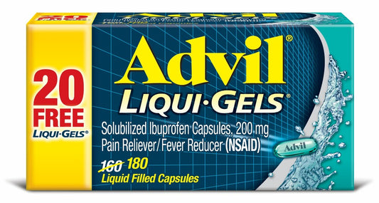 Advil - Liqui-Gels - Bonus - 180 Ct
