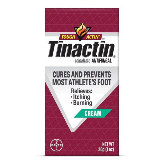 Tinaction Antifungal - Athletes Foot Cream - 1 Oz