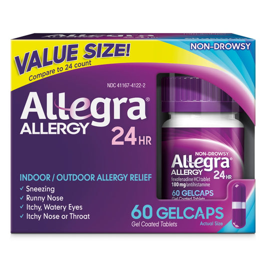 Allegra - Gelcaps - 60 Ct