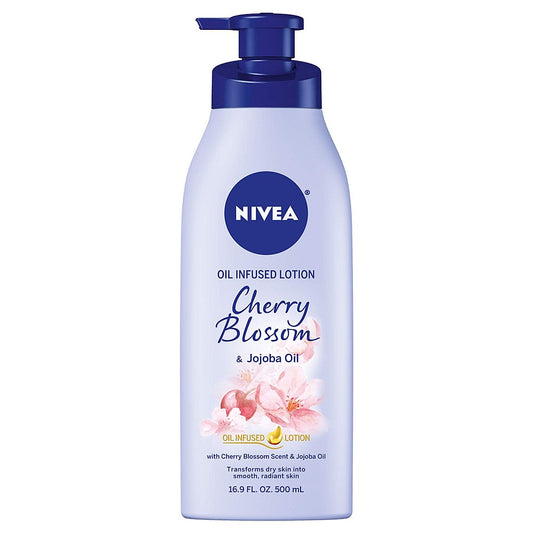 Nivea Body Lotion - Cherry Blossom - 16.9 Floz