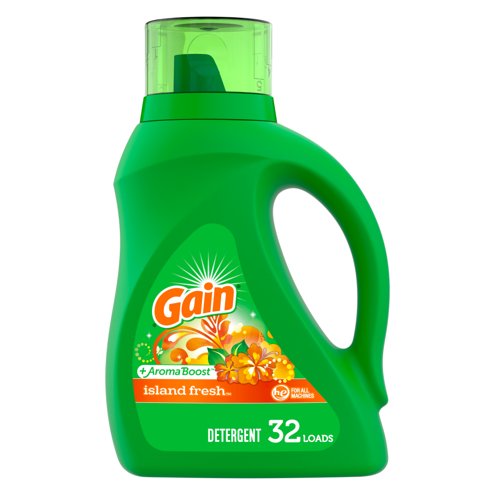 Gain Liquid Detergent - Island Fresh - 46 Floz