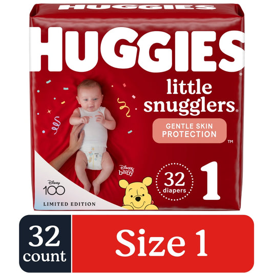 Huggies Diapers - Little Snugglers - Size 1 - 32 Ct