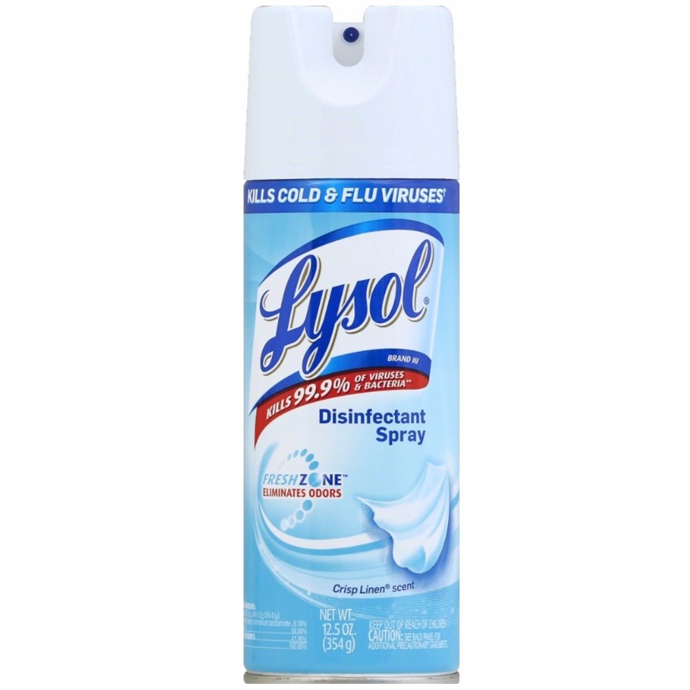 Lysol Aerosol Spray - Crisp Linen - 12.5 Oz