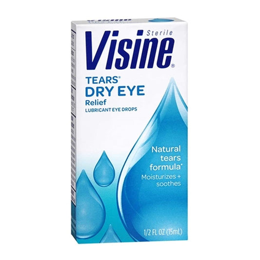Visine - Eye Drops - Tears 1/2Oz