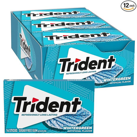 Trident - Wintergreen - 12 / 14 ct