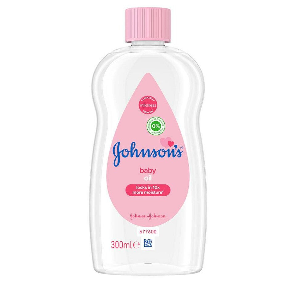 Johnson&Johnsons Baby Oil - Regular - 300 Ml