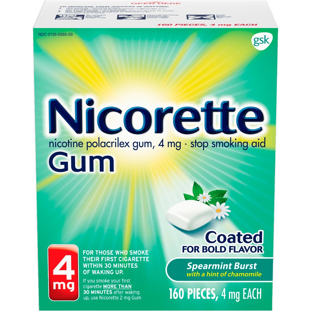 Nicorette - Spearmint 4 Mg 160 Ct