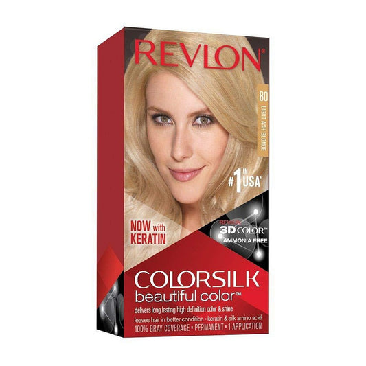 Revlon Color Silk - #80 Light Ash Blond