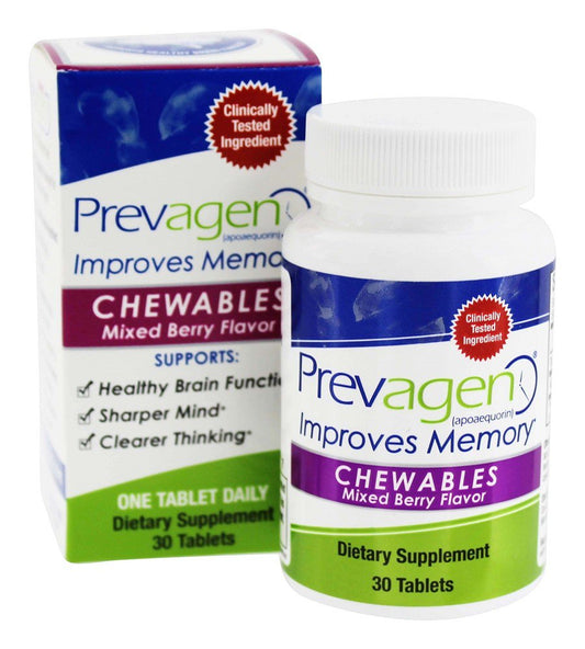 Prevagen - Improves Memory Reqular Strength 30 Tab Chew