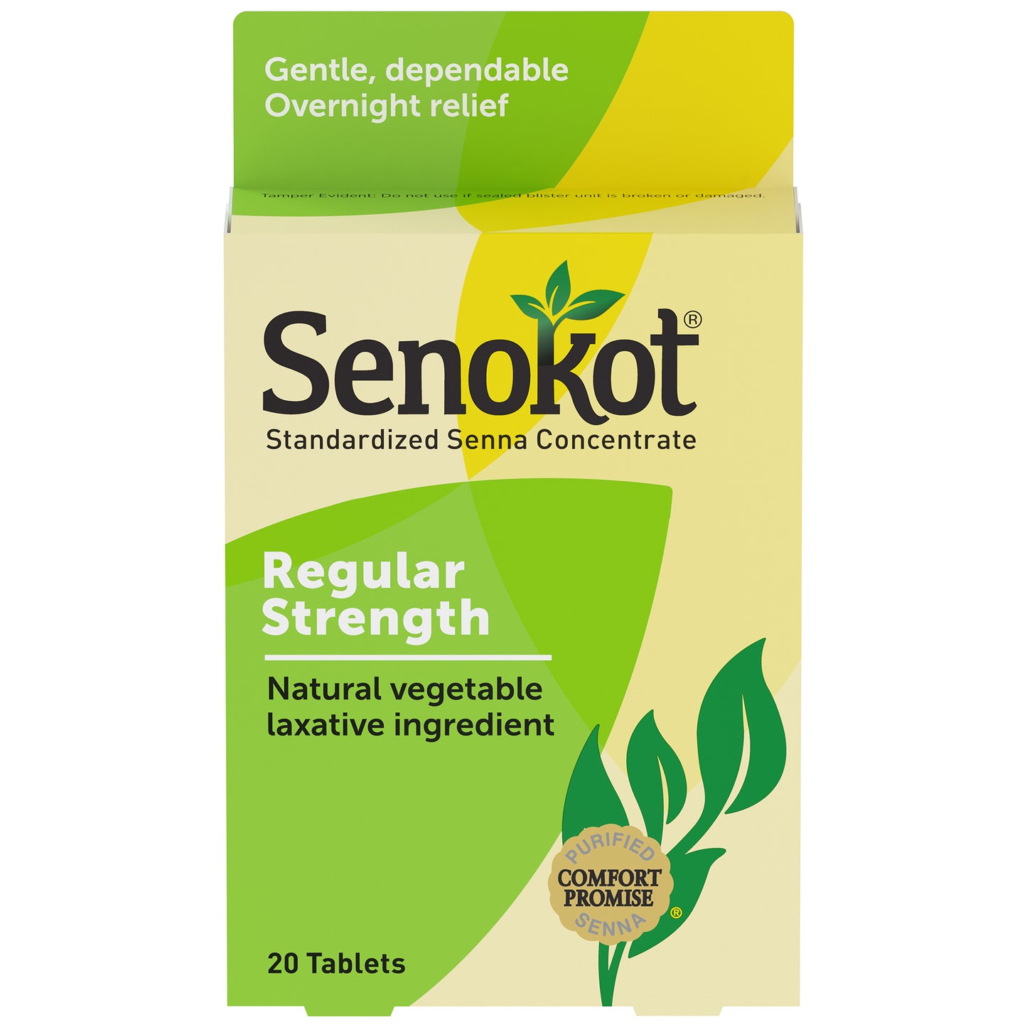 Senokot - Regular Strength - 20 Tablets