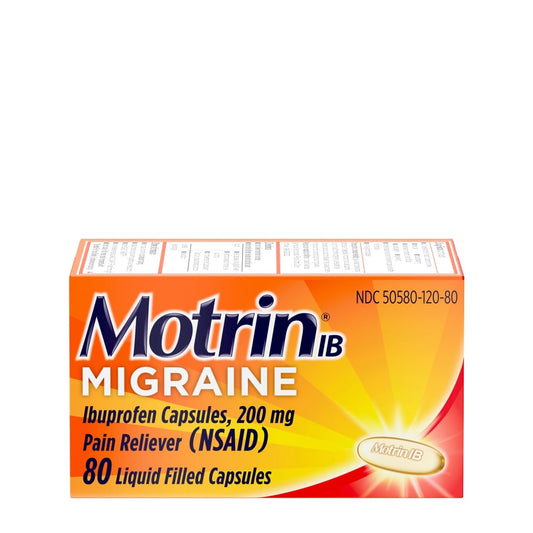 Motrin - Migraine 80 Liquid Filled Capsules