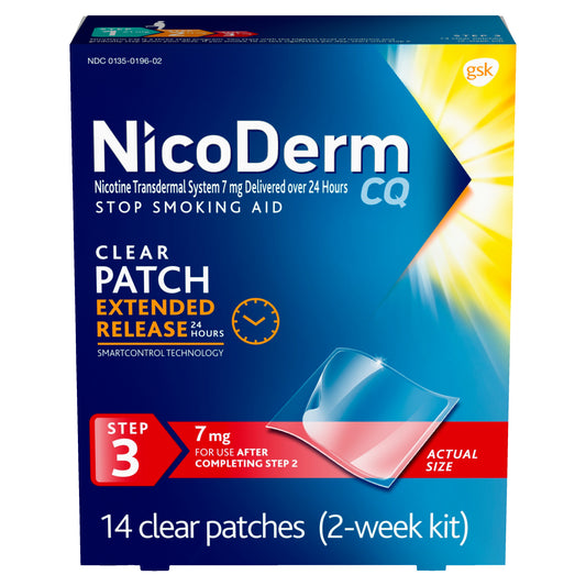 Nicoderm - Cq 3/14 Clear