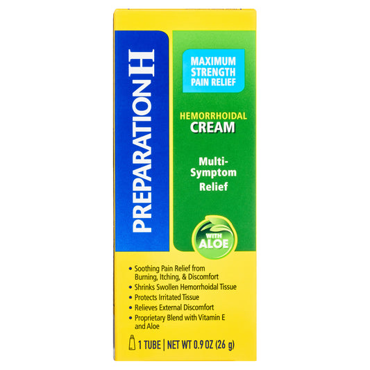 Preparation H - Cream Max 0.09Oz