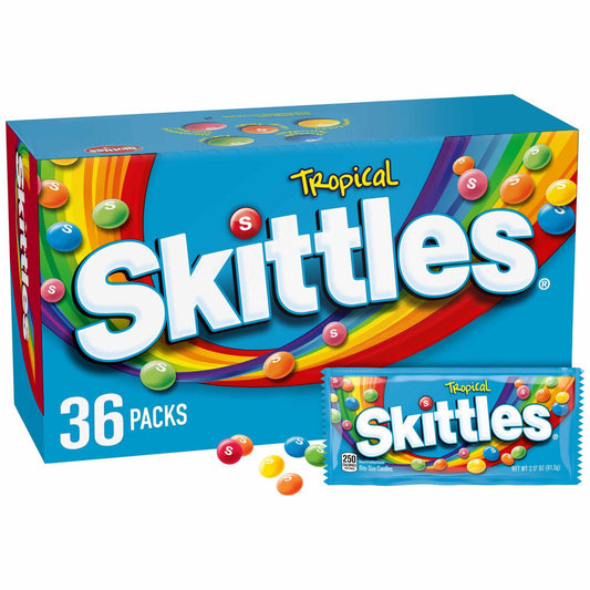 Skittles Tropical 36 Count