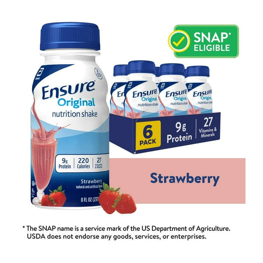Ensure - Strawberry - 6 Pack - 8 Oz