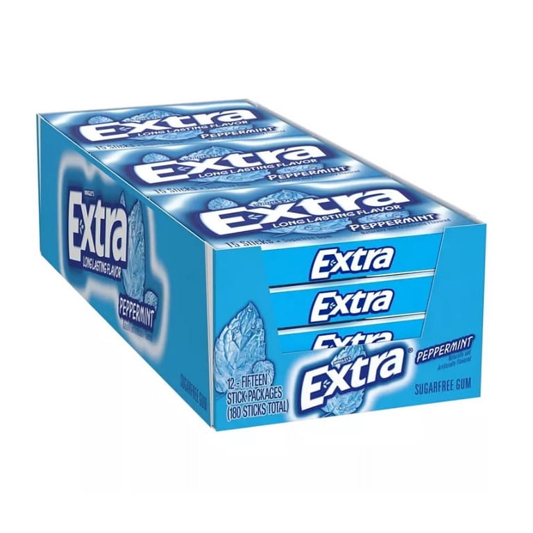 Extra Gum Peppermint 12 Count