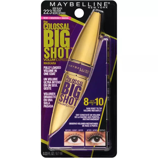 Maybelline Mascara - Vex Colossal Big Shot Wsh: Blackest Black Wsh
