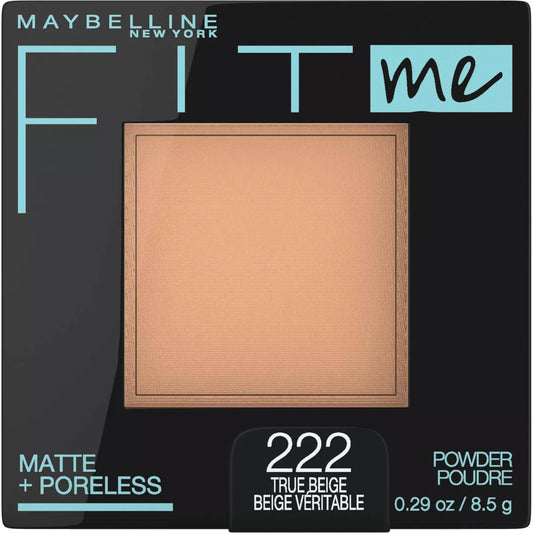 Maybelline Powder - Fitme Matte + Poreless Pwd : True Beige