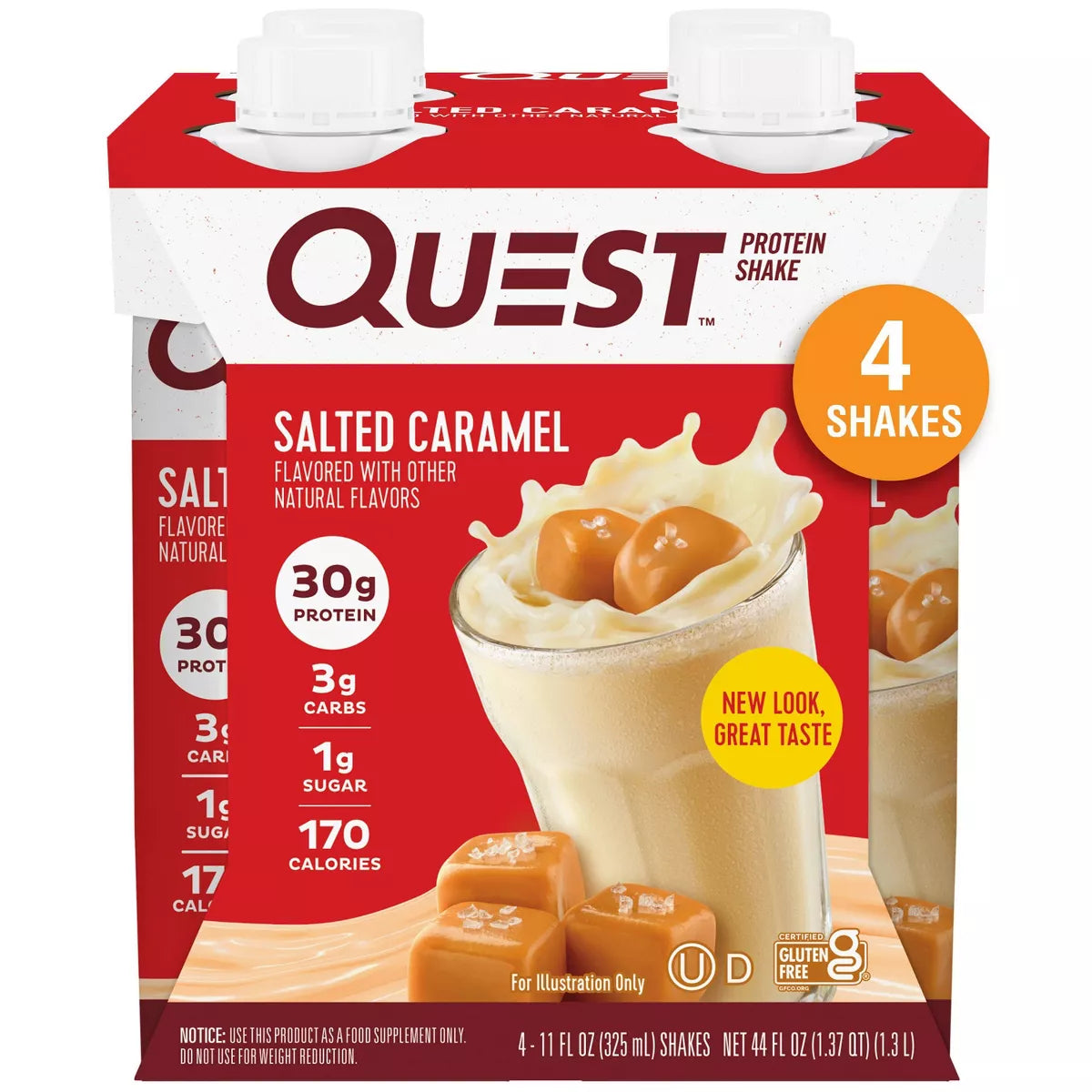 Quest - ReadyToDrink Shake - Vanilla - 3/4ct - 11 FL oz